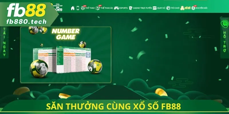 Săn thưởng cùng Xổ số FB88